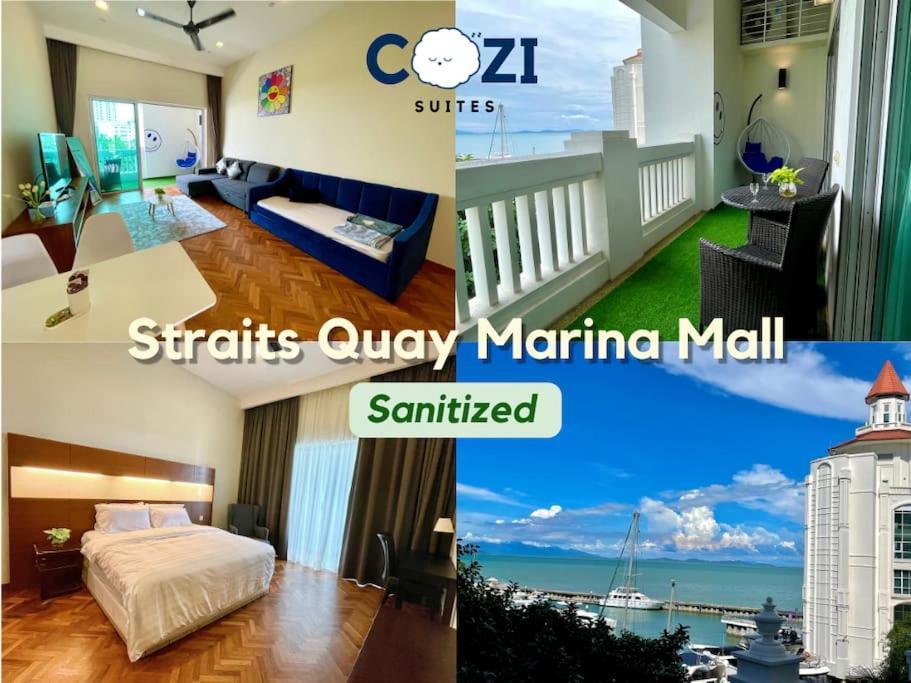 Instagramable Luxury Suites For Couples Or Families • Straits Quay Penang • Sea View Balcony • Private Bathtub Bagan Jermal Exterior photo